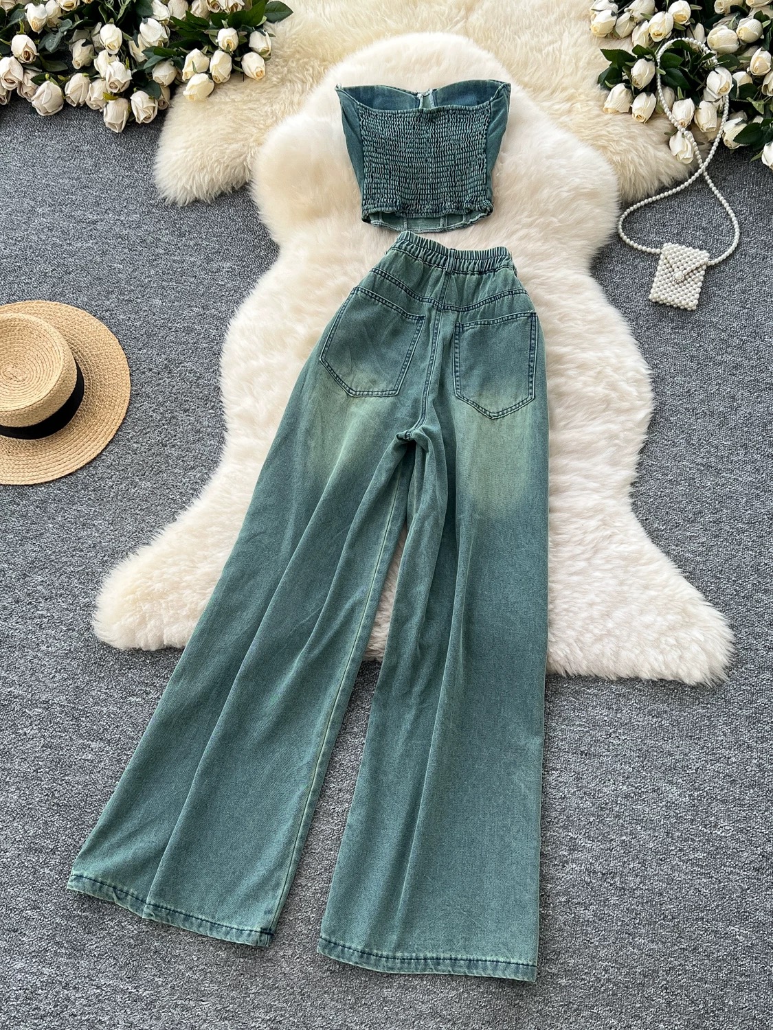 Party lover denim set DTP145 images